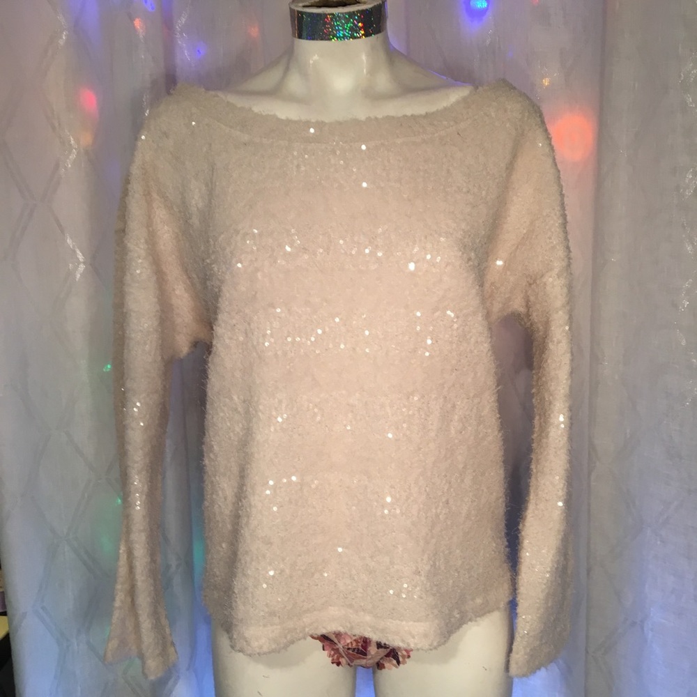 HEED SEQUIN SWEATER
